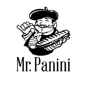 Mr. Panini logo musta (png)