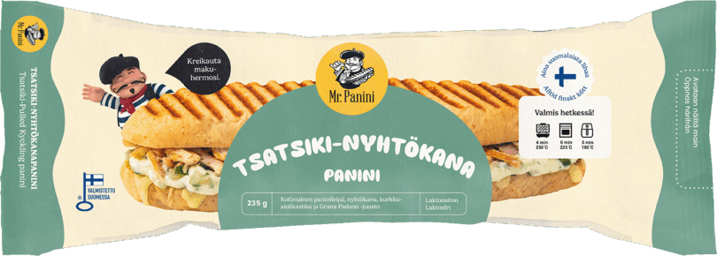 Tsatsiki-Nyhtökanapanini